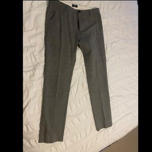 Boss Hugo Boss Men’s Grey Wool Dress Pant Size 32R